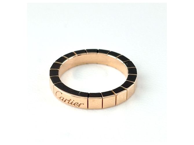 Anello Cartier Lanieres PG Pink Gold - vista 2