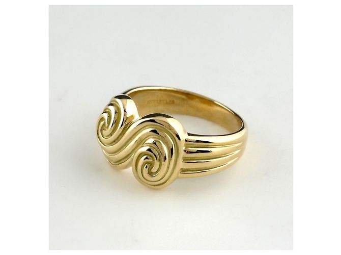 Autre Marque Tiffany & Co. Tornado Ring aus Gelbgold - Ansicht 2