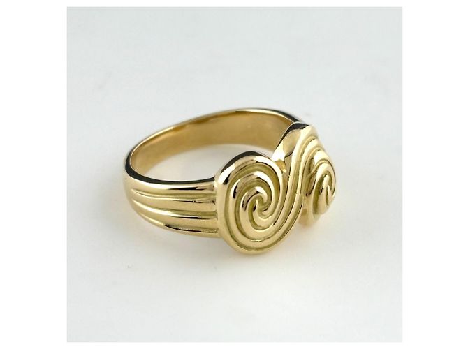 Autre Marque Tiffany & Co. Tornado Ring aus Gelbgold - Ansicht 3
