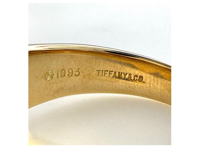 Autre Marque Tiffany & Co. Tornado Ring aus Gelbgold - Ansicht 7