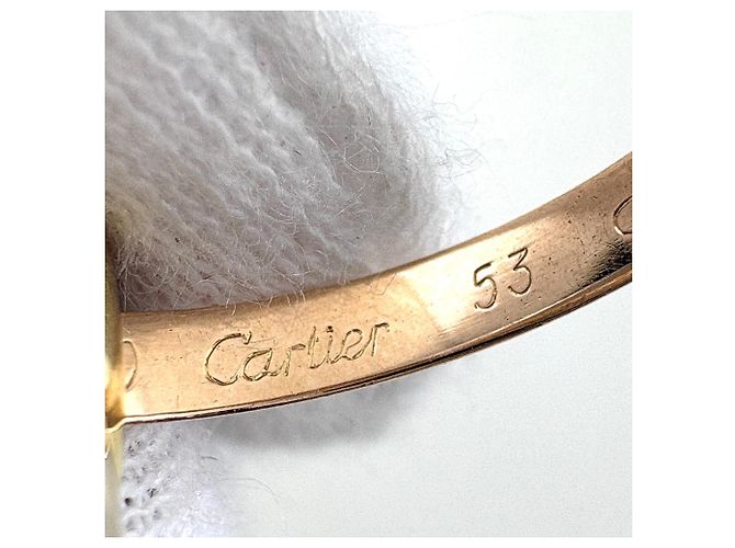 Cartier Trinity Ring aus Gelbgold - Ansicht 5