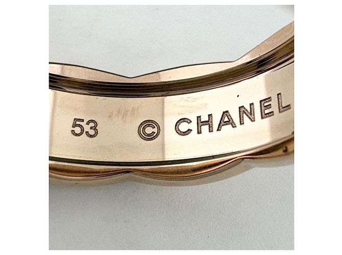 Chanel Coco Crush Collection Pink Gold Ringband - Ansicht 3