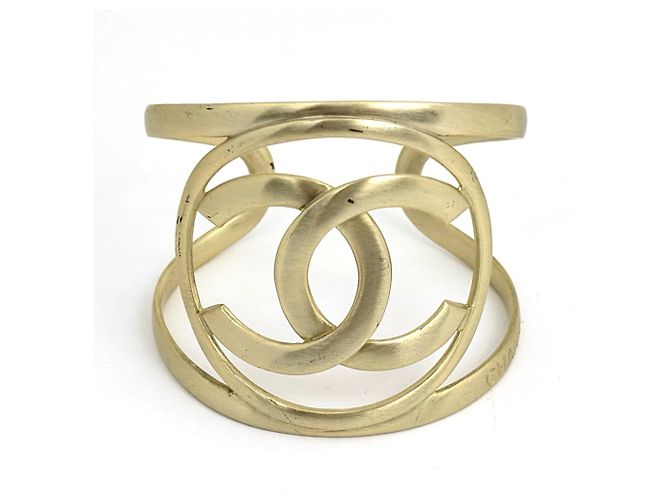 Chanel vergoldeter Armreif - Ansicht 2