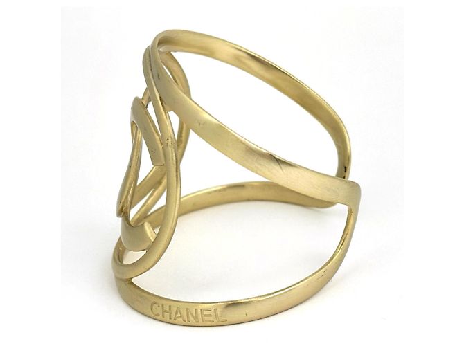 Chanel vergoldeter Armreif - Ansicht 3