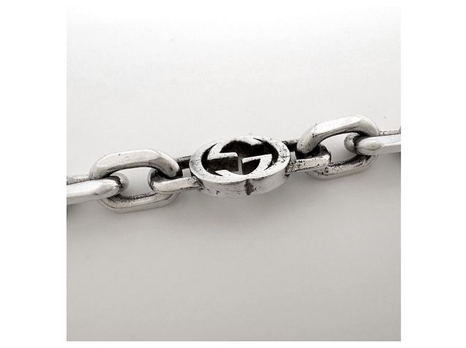 Bracciale con charm in argento Gucci - vista 3