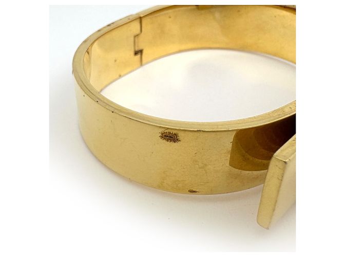 Céline Bracciale rigido donna Celine placcato oro - vista 4