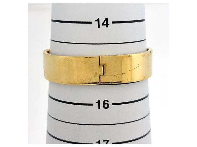 Céline Bracciale rigido donna Celine placcato oro - vista 5