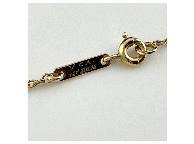 Van Cleef & Arpels Mini Créature Anhänger Halskette aus Gelbgold - Ansicht 4