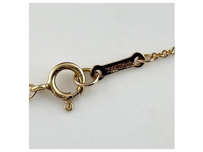 Autre Marque Collana con pendente Tiffany & Co. Loving Heart in oro giallo - vista 5