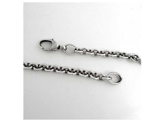 Collana Gucci Interlocking G in argento - vista 3
