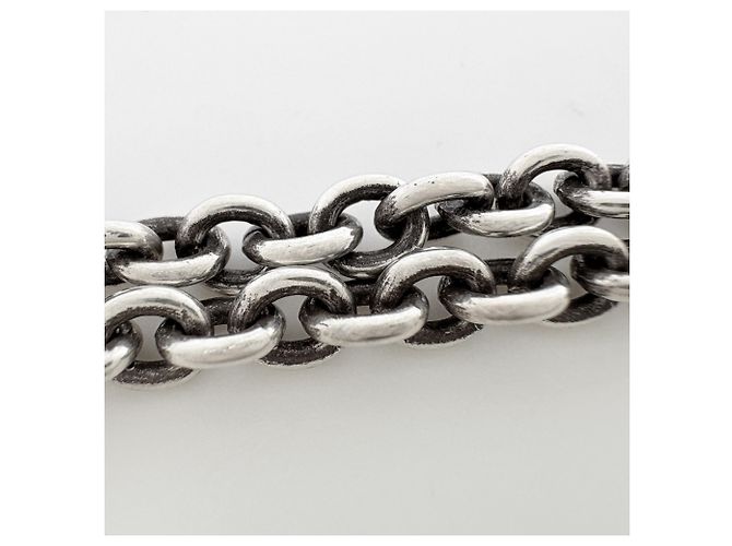 Collana Gucci Interlocking G in argento - vista 4