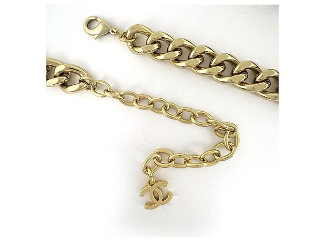 Collana Chanel Oro e Nero - vista 3