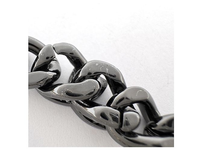 Collana Chanel Oro e Nero - vista 4