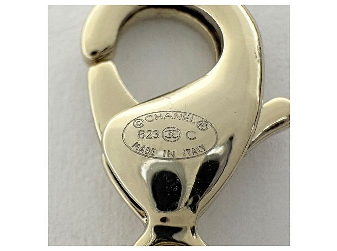 Collana Chanel Oro e Nero - vista 7
