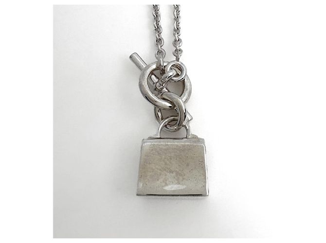 Hermès Collana Amulette Kelly Hermes in Argento 925 - vista 2