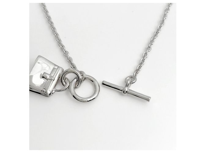 Hermès Collana Amulette Kelly Hermes in Argento 925 - vista 3