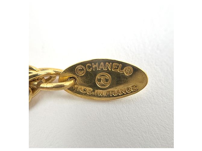 Colar Chanel CHANEL Coco Mark Round GP Gold - vista 4