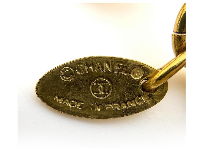 Chanel vergoldete Halskette mit Lupe - Ansicht 7