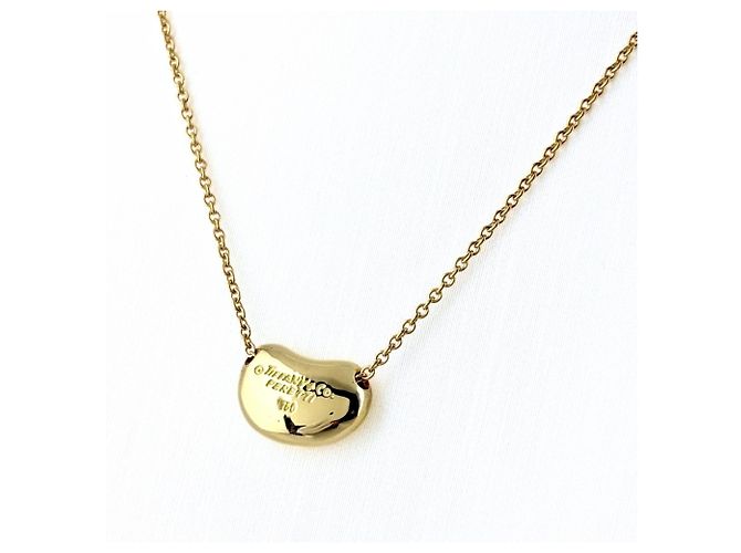 Autre Marque Collana con pendente Bean in oro giallo Tiffany & Co. - vista 2