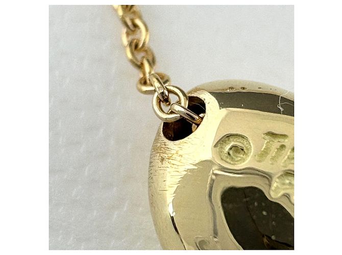 Autre Marque Collana con pendente Bean in oro giallo Tiffany & Co. - vista 4