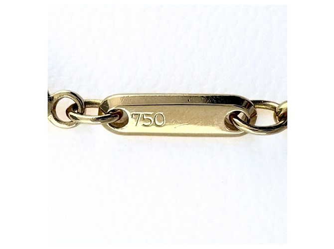 Collana con pendente Chopard Happy Diamonds in oro giallo - vista 6