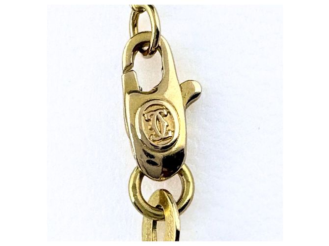 Collana con pendente Cartier Baby Trinity in oro giallo - vista 4
