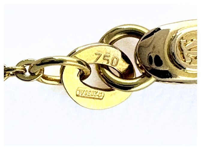 Collana con pendente Cartier Baby Trinity in oro giallo - vista 6