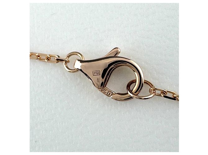 Collana con pendente Cartier Trinity 1P Diamante in oro giallo - vista 5