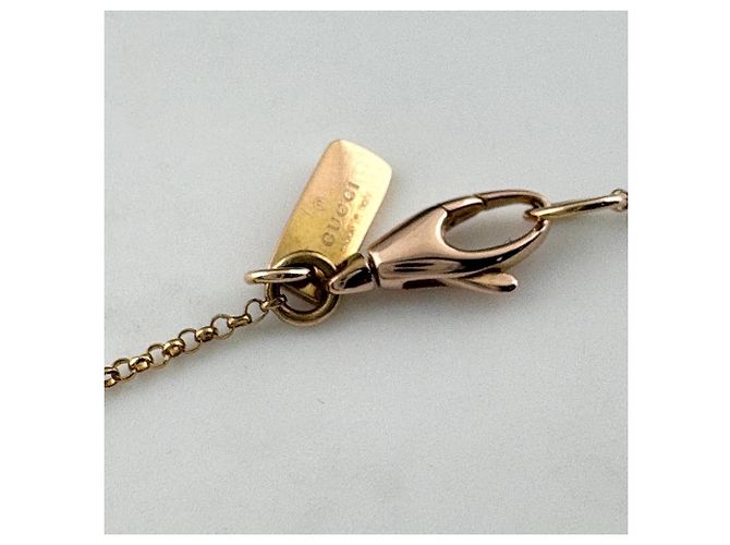 Gucci Diamantissima PG Pink Gold Anhänger Halskette - Ansicht 3