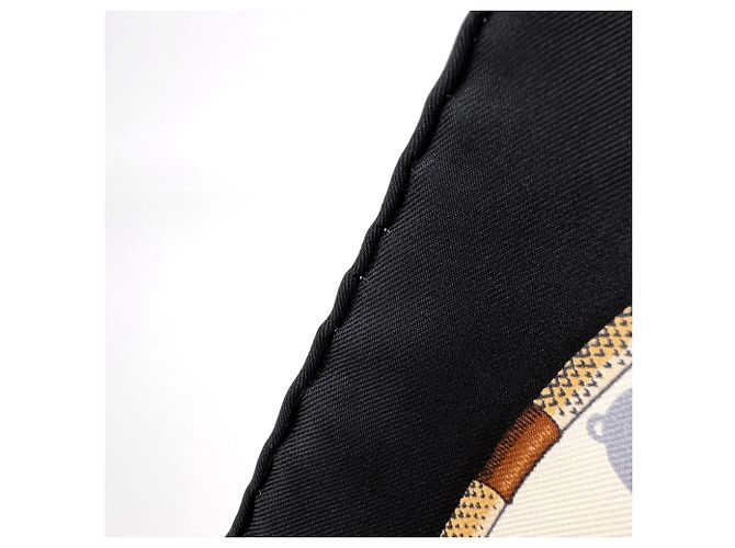 Hermès Foulard Hermes Petit Carré Cannes & Pommeaux - vista 4