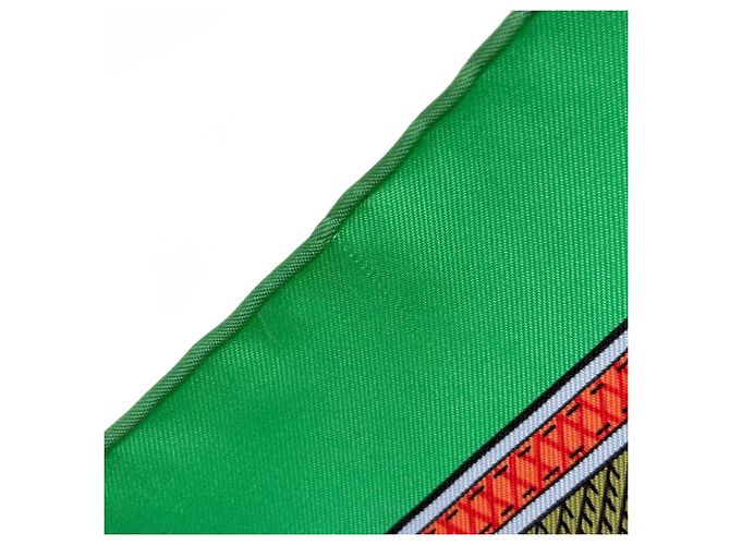 Hermès Pañuelo Hermes Carre 90 CUIRS DU DESERT - vista 5