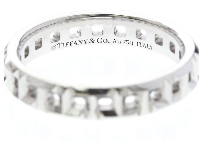 Autre Marque Tiffany T True Narrowing Ring aus Weißgold - Ansicht 5