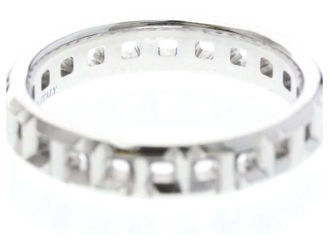 Autre Marque Tiffany T True Narrowing Ring aus Weißgold - Ansicht 8