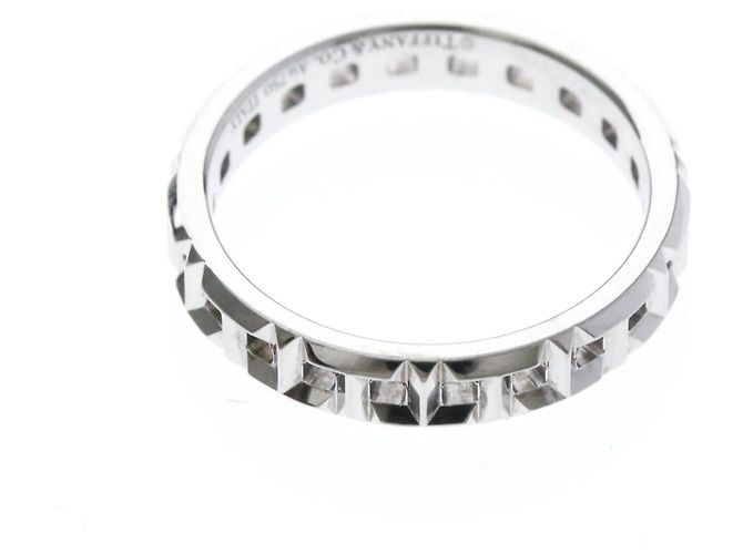 Autre Marque Tiffany T True Narrowing Ring aus Weißgold - Ansicht 9