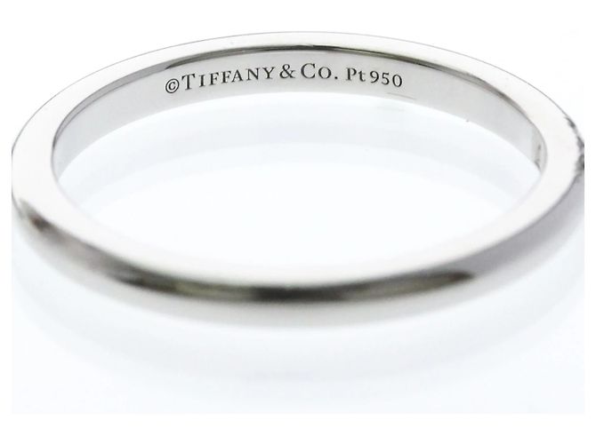 Autre Marque Tiffany Forever Ehering aus Platin - Ansicht 7