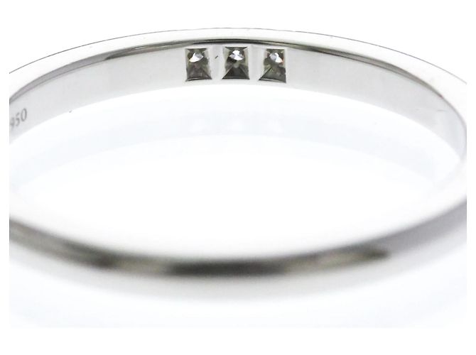 Autre Marque Tiffany Forever Ehering aus Platin - Ansicht 8