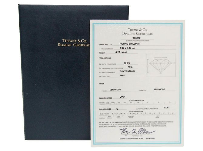Autre Marque Tiffany Solitär-Diamantring - Ansicht 10