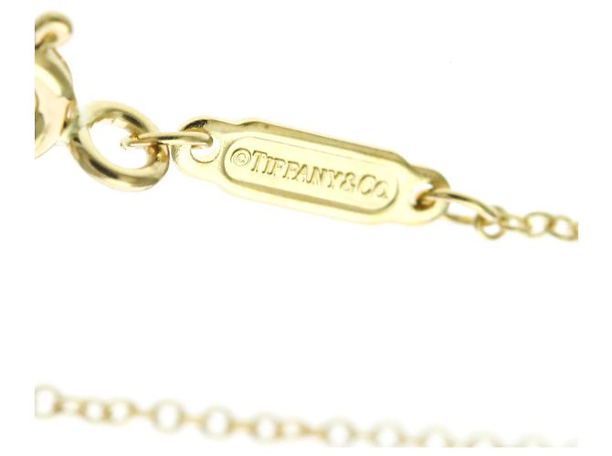 Autre Marque Collana Tiffany T Smile Micro Model in oro giallo 18K - vista 11