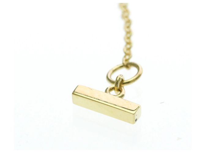 Autre Marque Collana Tiffany T Smile Micro Model in oro giallo 18K - vista 7