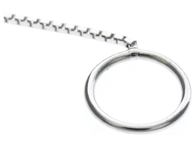 Collana Lariat Gucci in oro bianco 18K - vista 10