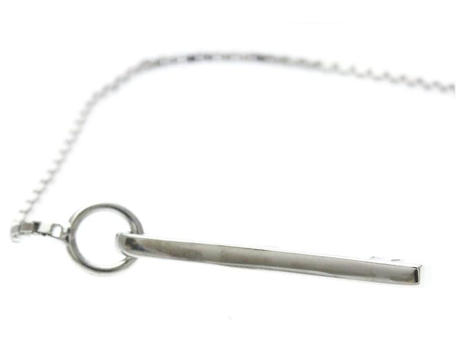 Collana Lariat Gucci in oro bianco 18K - vista 5