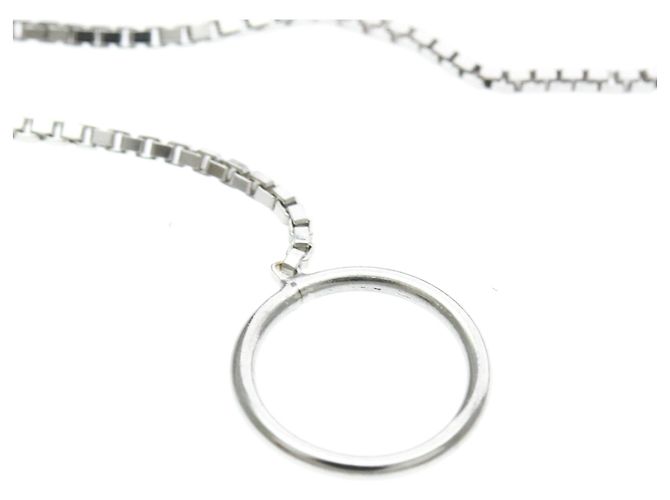 Collana Lariat Gucci in oro bianco 18K - vista 9