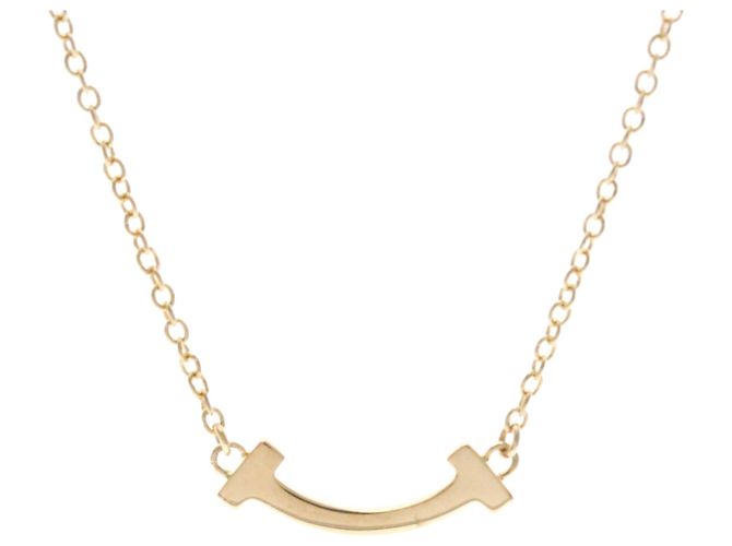 Autre Marque Collar Tiffany T Smile Micro Model en oro rosa - vista 2