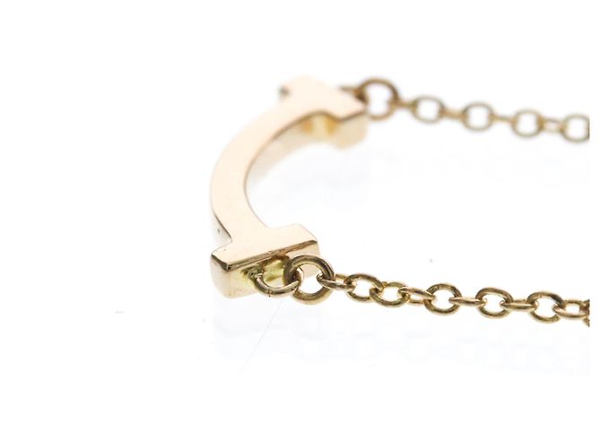 Autre Marque Collar Tiffany T Smile Micro Model en oro rosa - vista 3