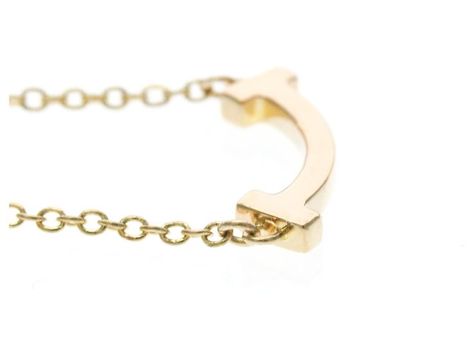 Autre Marque Collar Tiffany T Smile Micro Model en oro rosa - vista 5