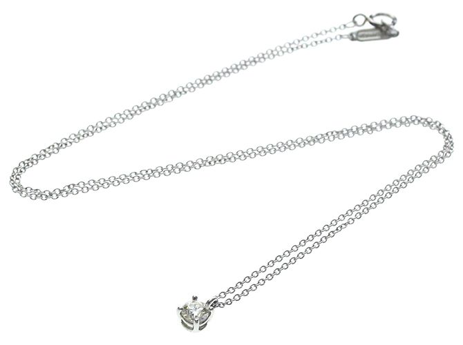 Autre Marque Collier Solitaire en Diamant Tiffany - vue 14