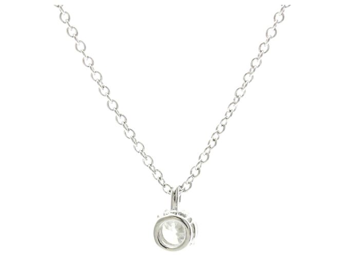 Autre Marque Collier Solitaire en Diamant Tiffany - vue 2