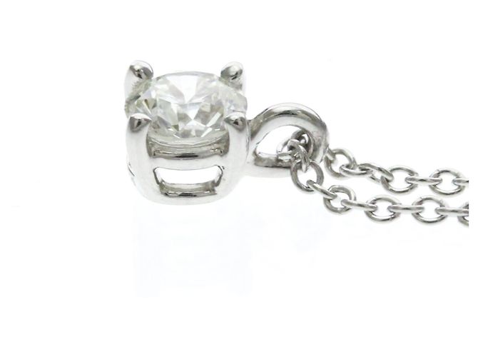 Autre Marque Collier Solitaire en Diamant Tiffany - vue 3