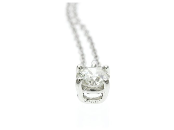Autre Marque Collier Solitaire en Diamant Tiffany - vue 4