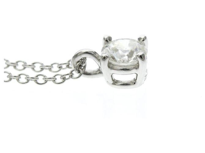 Autre Marque Collier Solitaire en Diamant Tiffany - vue 5